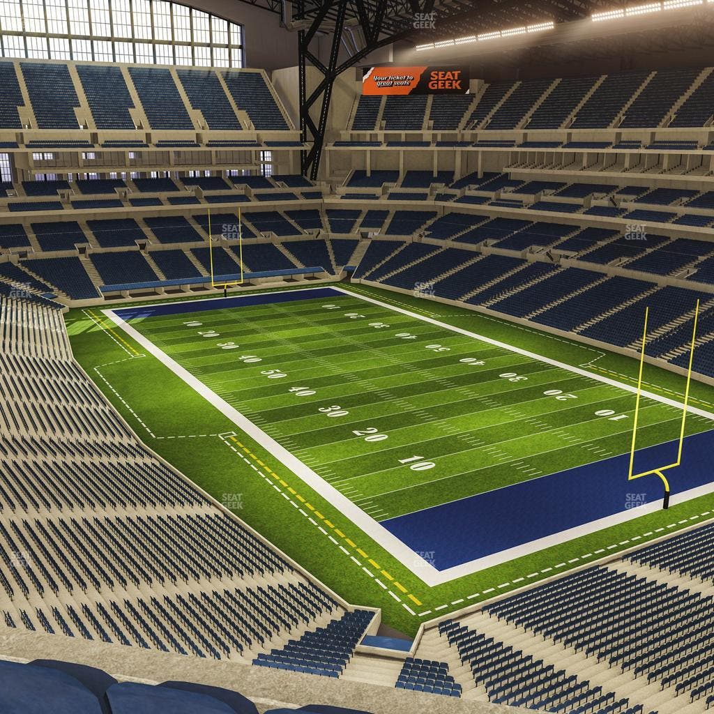 Lucas Oil Stadium - Section 504 Seat View