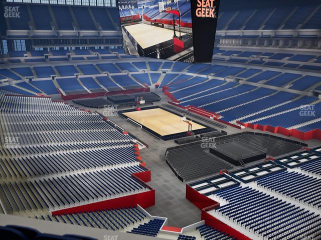 Lucas Oil Stadium - Section 504 Seat View