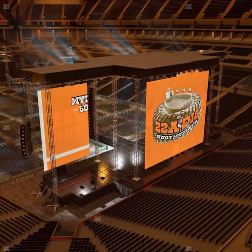 Lucas Oil Stadium - Section 504 Seat View