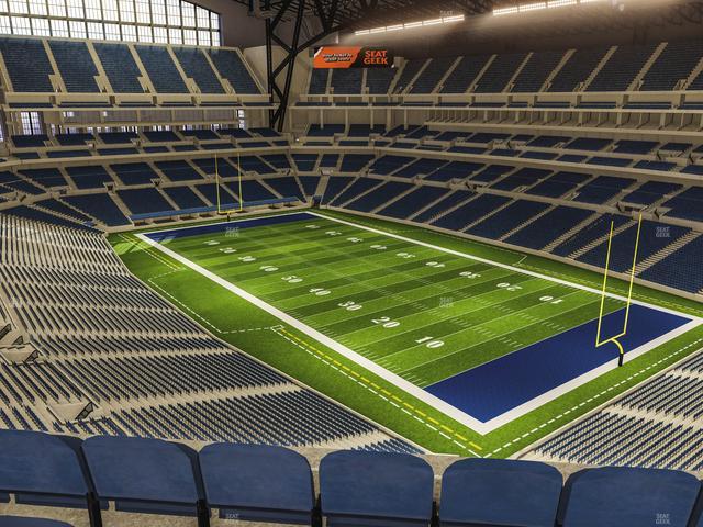 Lucas Oil Stadium - Section 506 Seat View