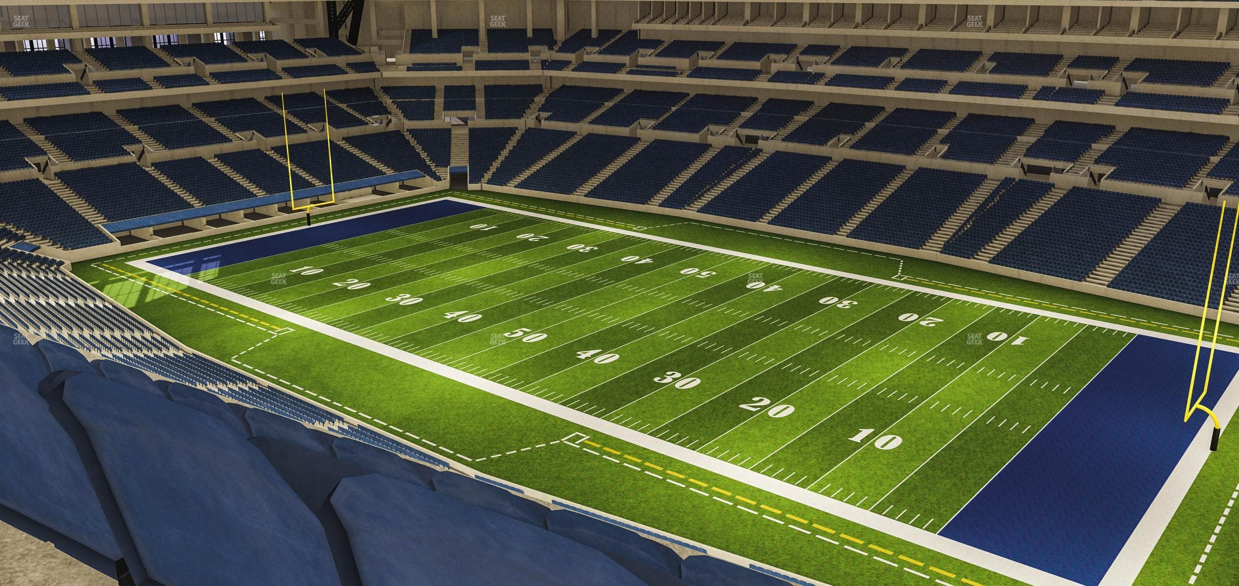 Lucas Oil Stadium - Section 508 Seat View