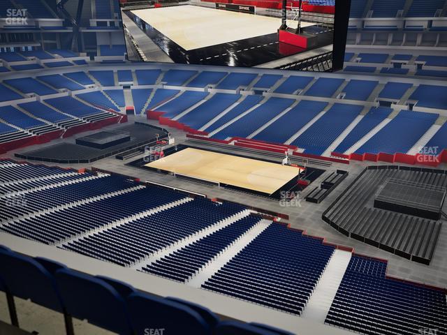 Lucas Oil Stadium - Section 509 Seat View