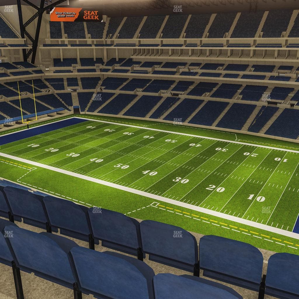 Lucas Oil Stadium - Section 509 Seat View