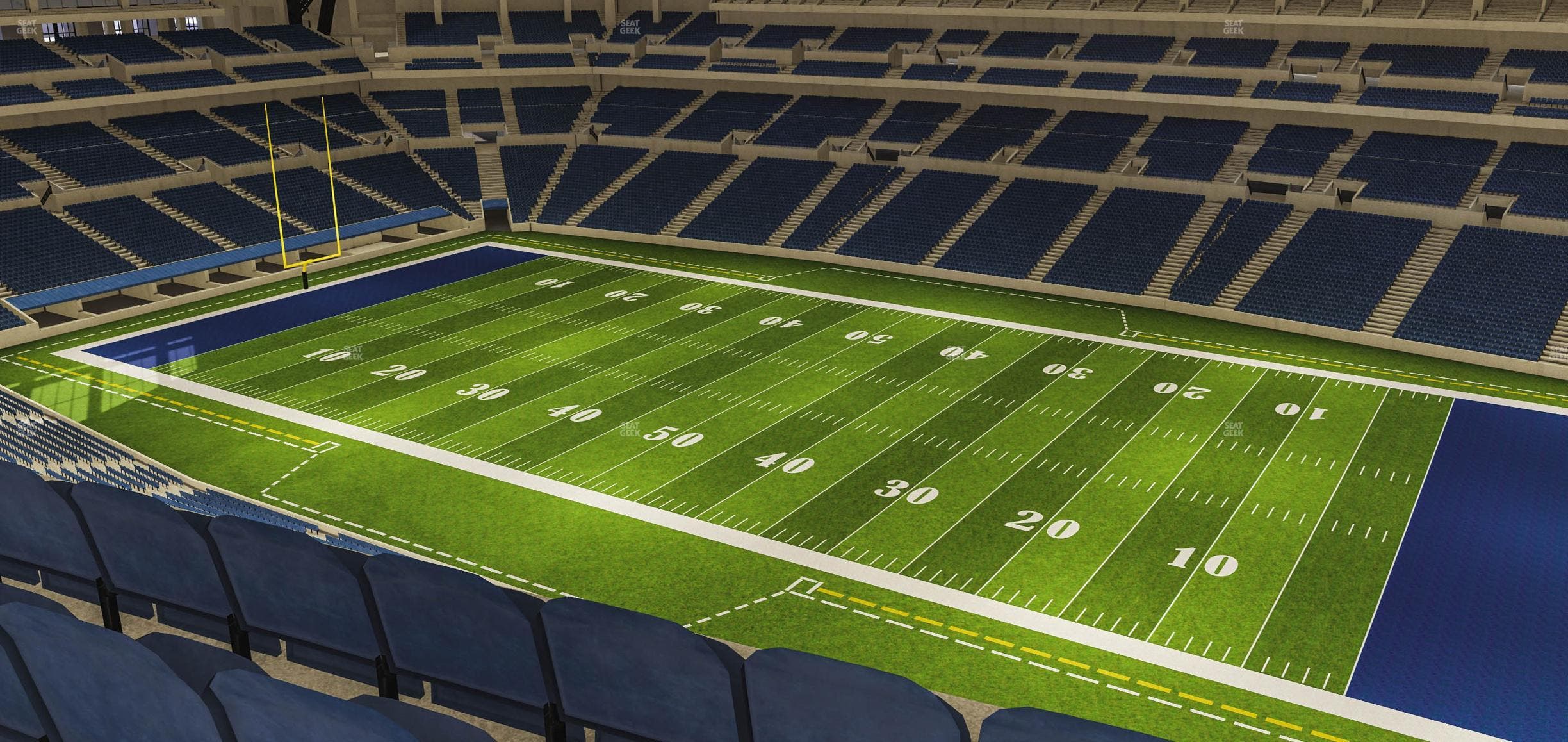 Lucas Oil Stadium - Section 509 Seat View