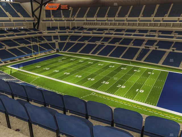 Lucas Oil Stadium - Section 509 Seat View