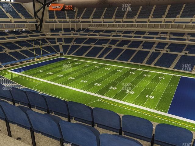 Lucas Oil Stadium - Section 509 Seat View