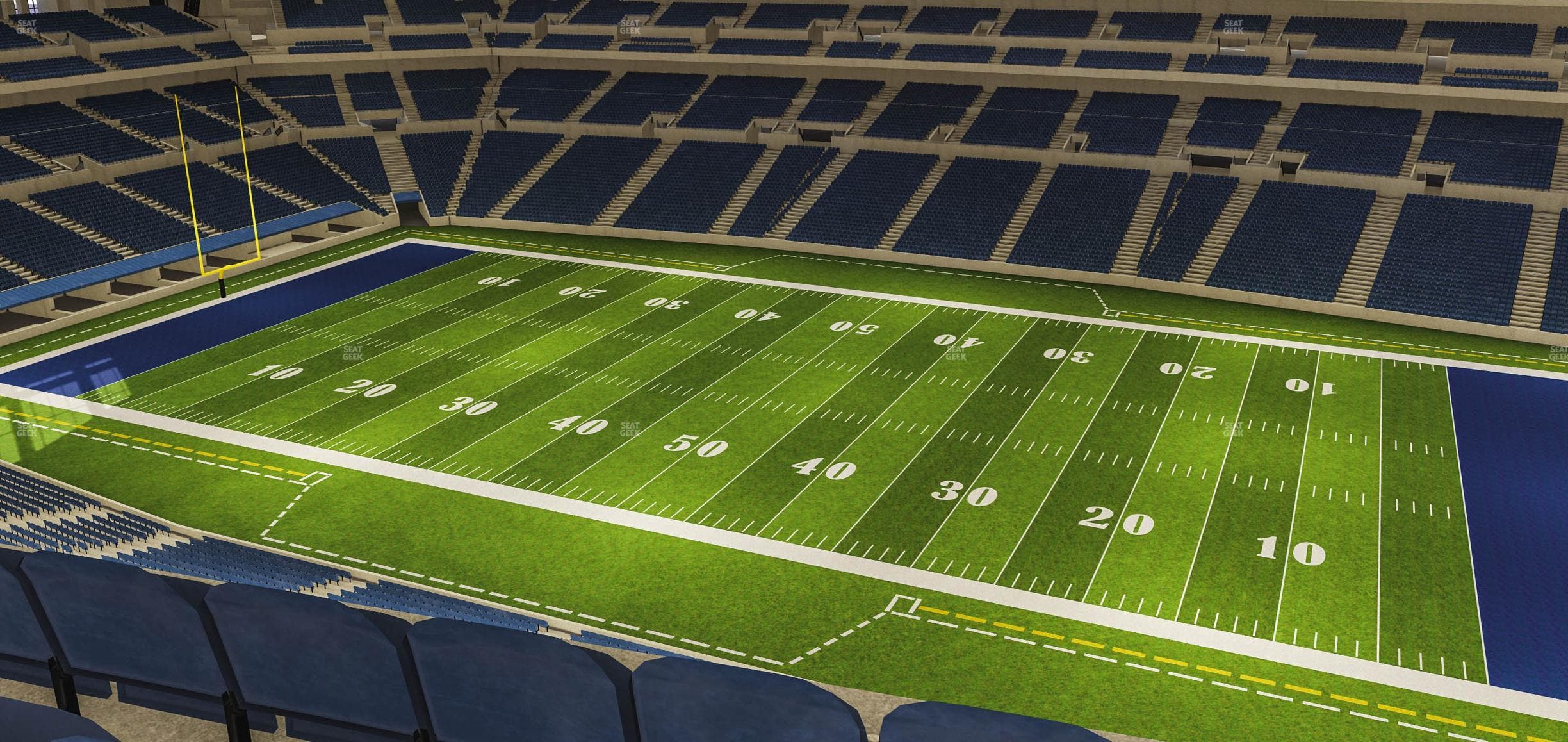 Lucas Oil Stadium - Section 510 Seat View