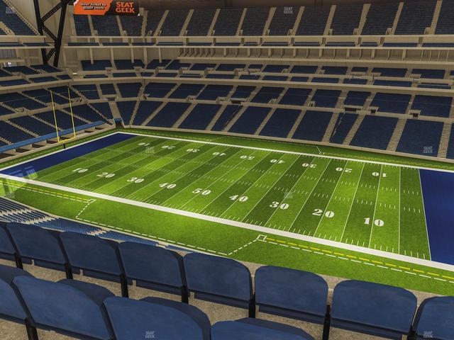 Lucas Oil Stadium - Section 510 Seat View