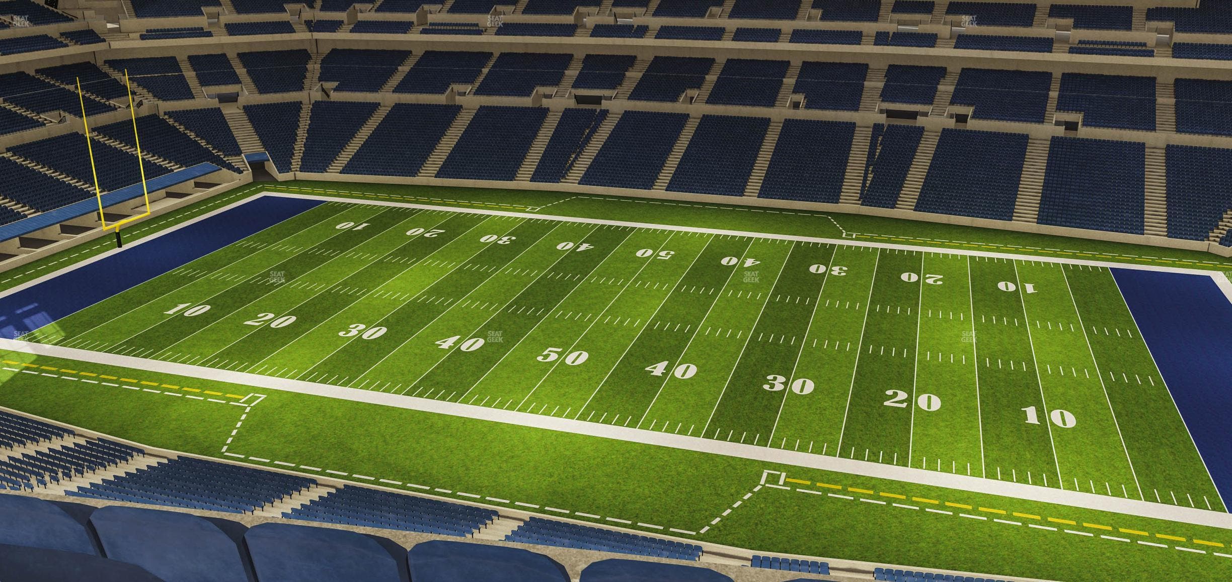 Lucas Oil Stadium - Section 511 Seat View