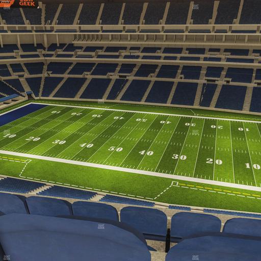 Lucas Oil Stadium - Section 511 Seat View