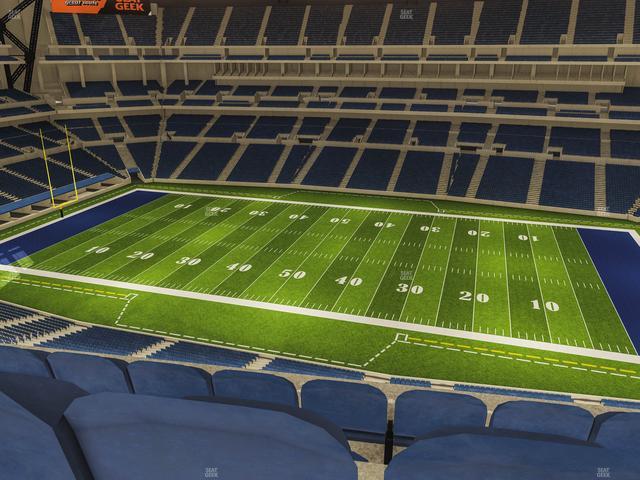 Lucas Oil Stadium - Section 511 Seat View