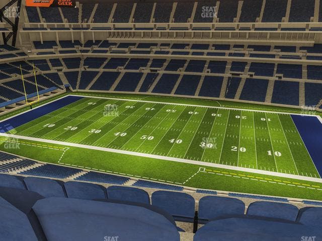 Lucas Oil Stadium - Section 511 Seat View