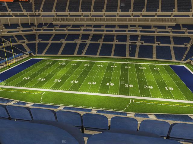 Lucas Oil Stadium - Section 512 Seat View