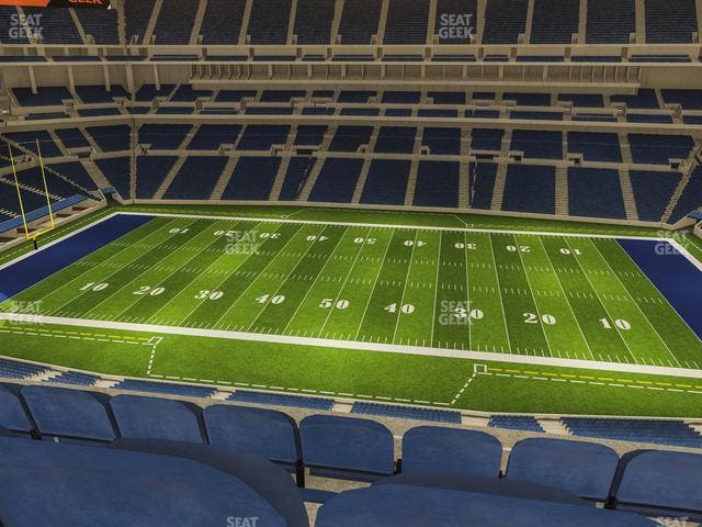 Lucas Oil Stadium - Section 512 Seat View