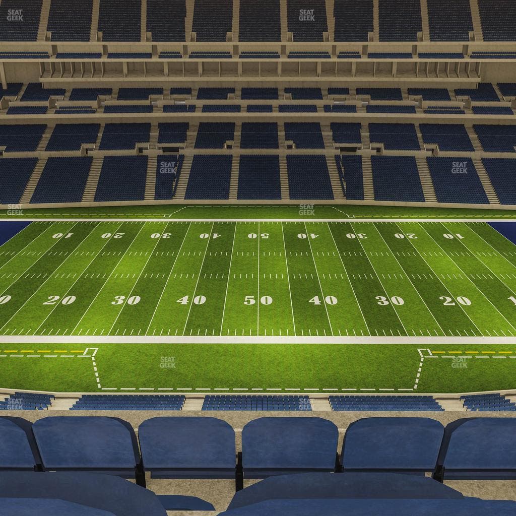 Lucas Oil Stadium - Section 513 Seat View