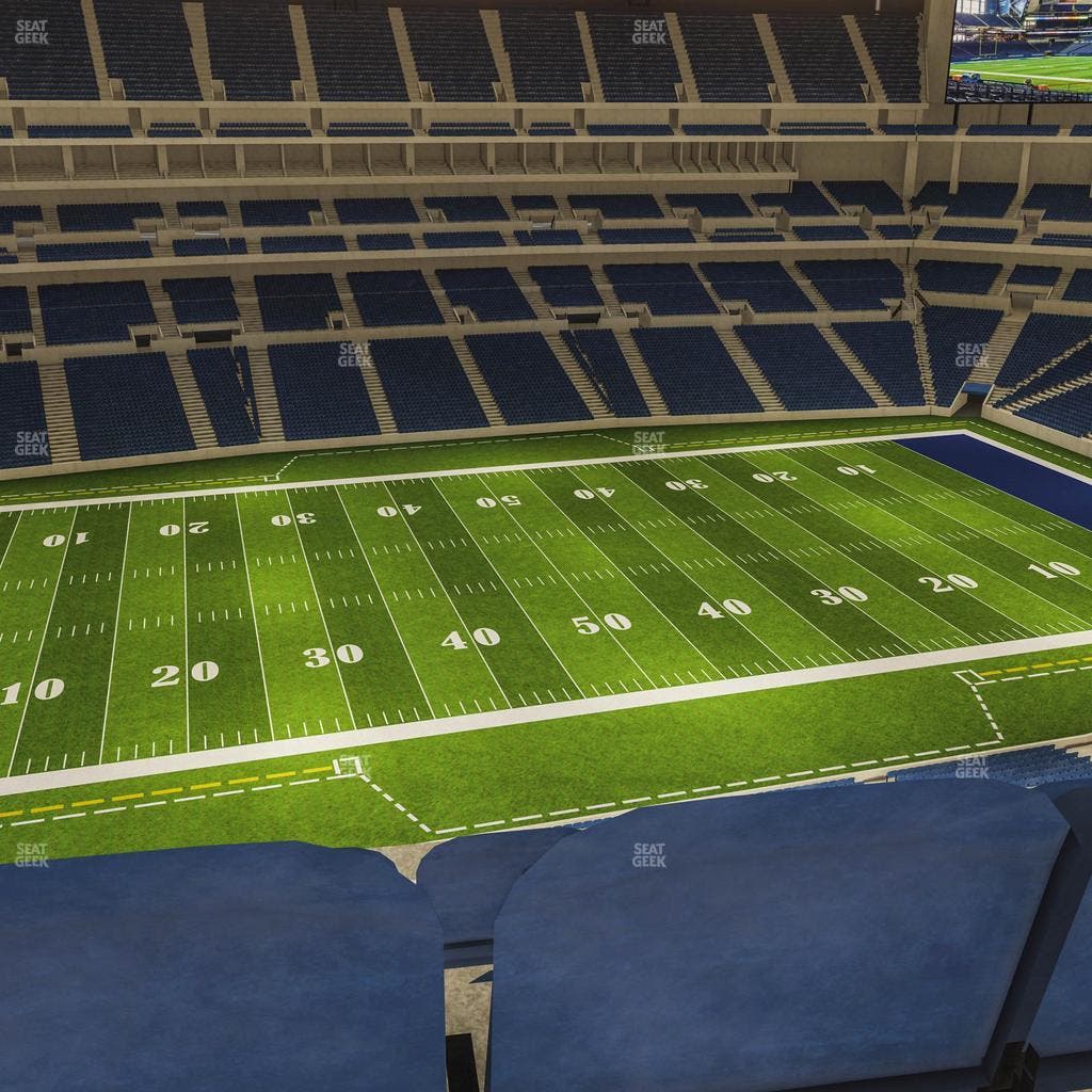 Lucas Oil Stadium - Section 515 Seat View