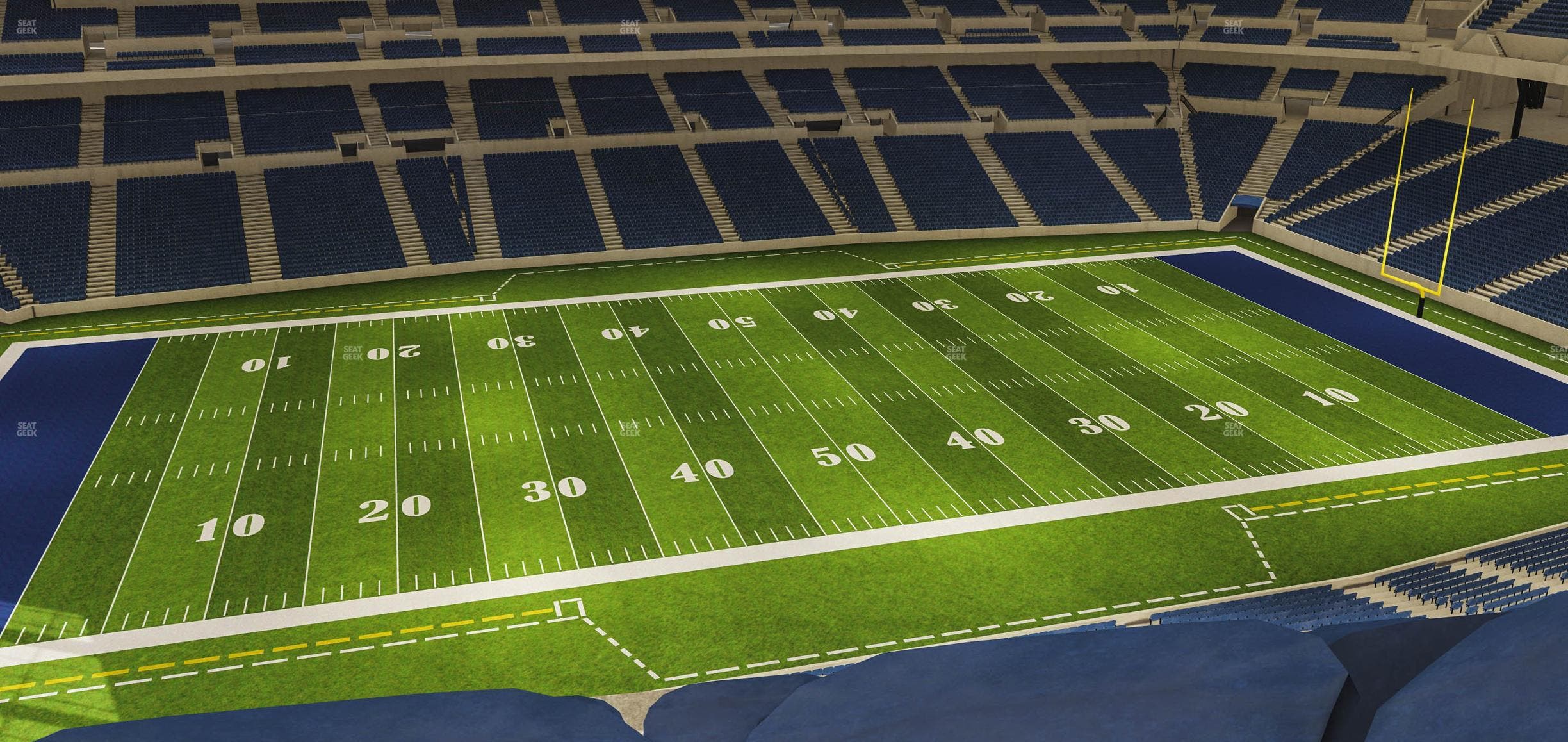 Lucas Oil Stadium - Section 515 Seat View