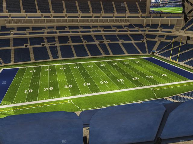 Lucas Oil Stadium - Section 515 Seat View