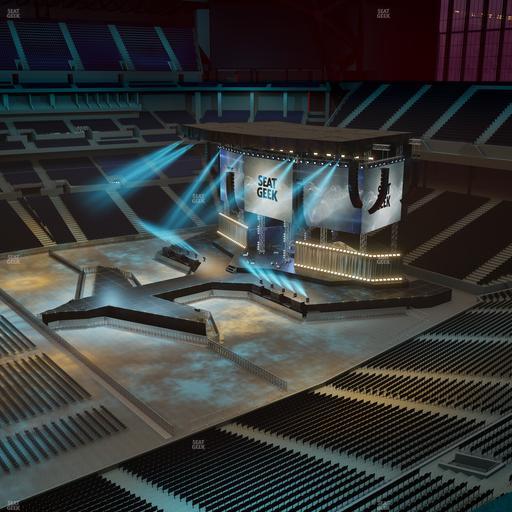 Lucas Oil Stadium - Section 515 Seat View