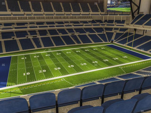 Lucas Oil Stadium - Section 516 Seat View