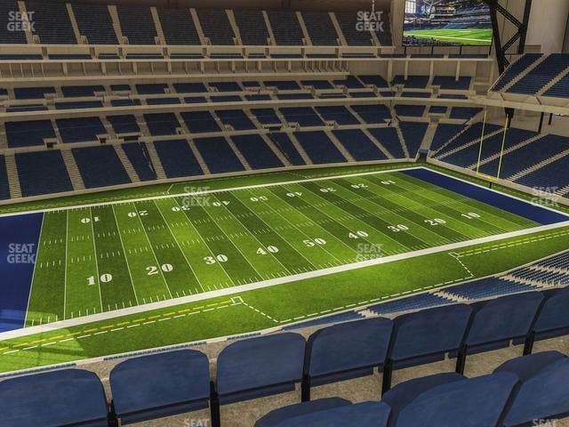 Lucas Oil Stadium - Section 516 Seat View