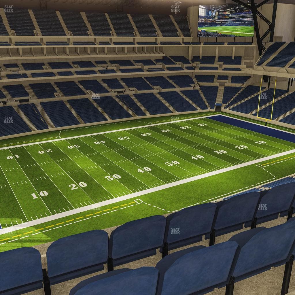 Lucas Oil Stadium - Section 517 Seat View