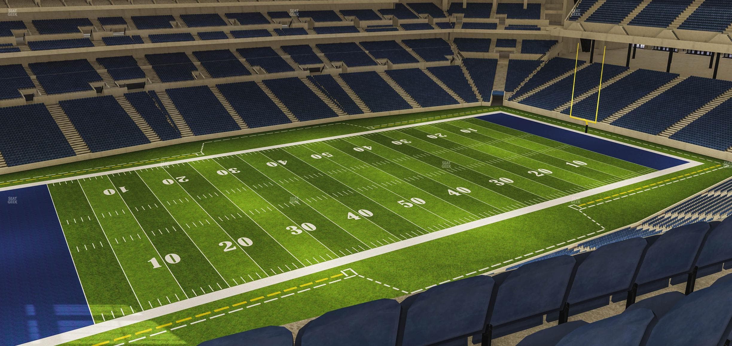 Lucas Oil Stadium - Section 517 Seat View