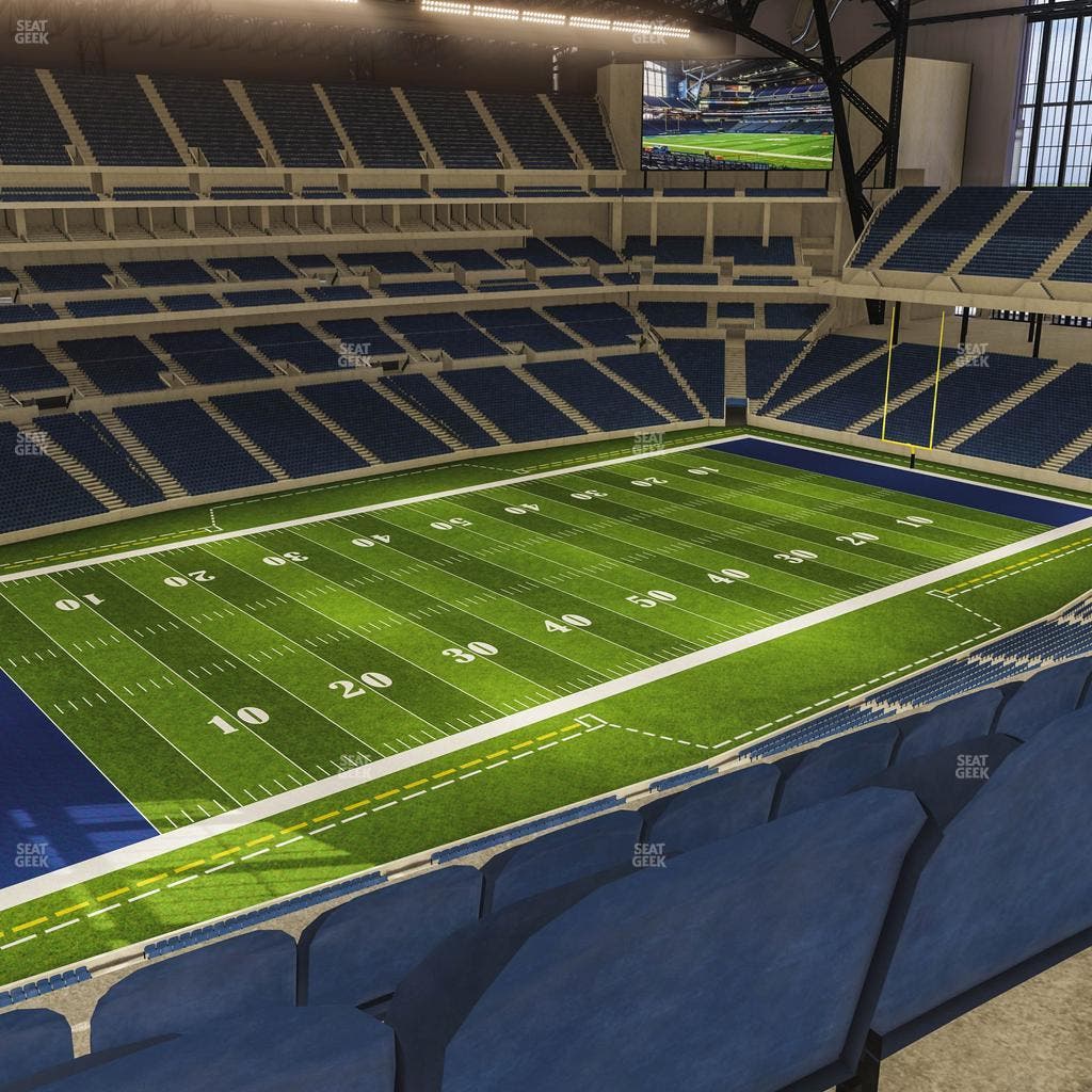 Lucas Oil Stadium - Section 518 Seat View