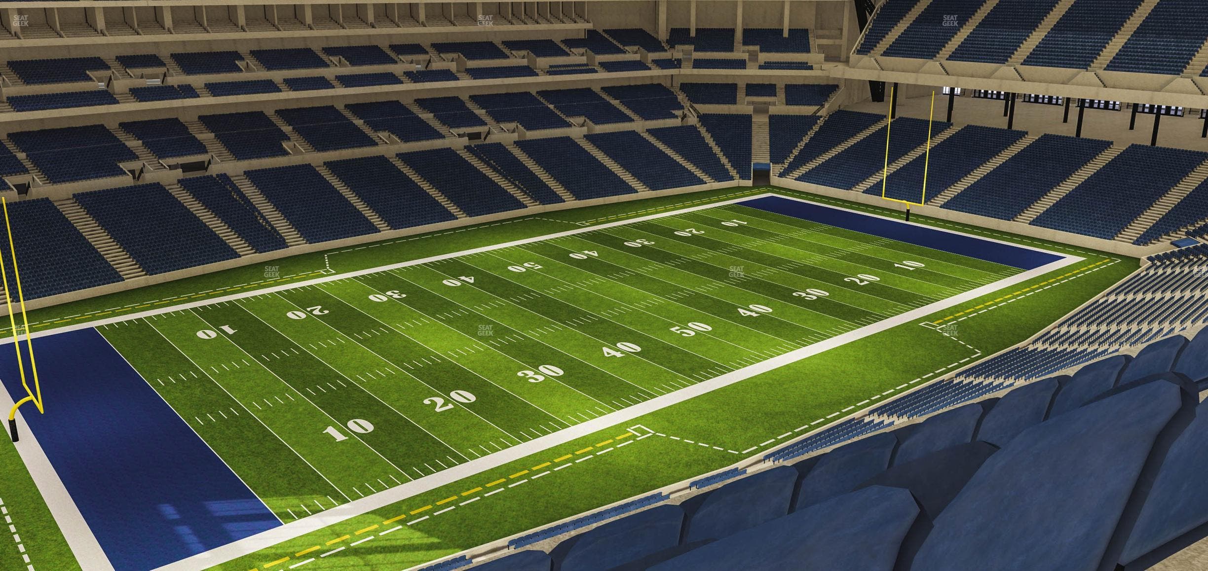 Lucas Oil Stadium - Section 518 Seat View