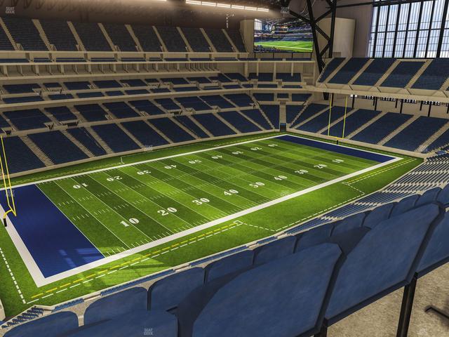Lucas Oil Stadium - Section 518 Seat View