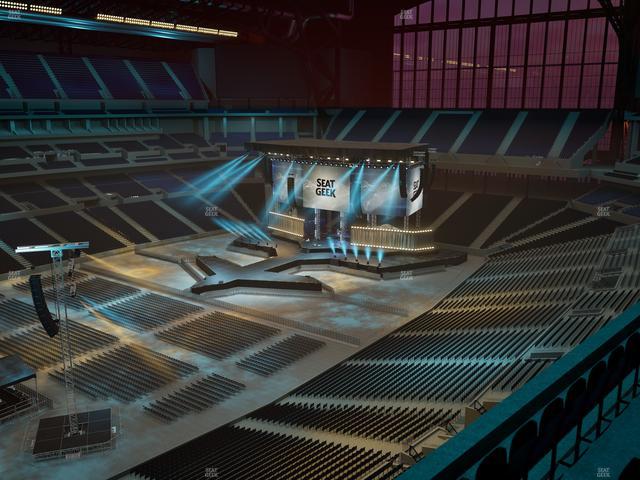 Lucas Oil Stadium - Section 518 Seat View Lucas Oil Stadium - Section 518 Seat View