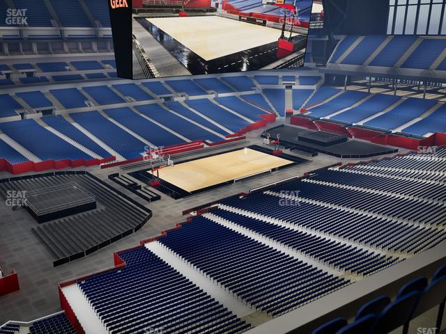 Lucas Oil Stadium - Section 518 Seat View