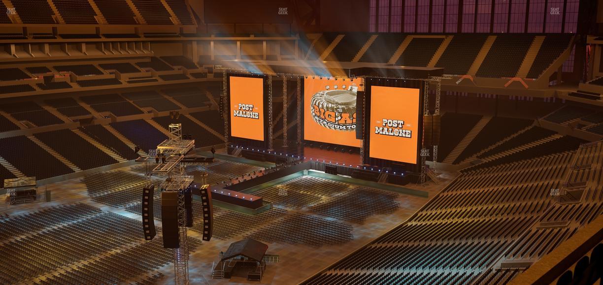 Lucas Oil Stadium - Section 518 Seat View