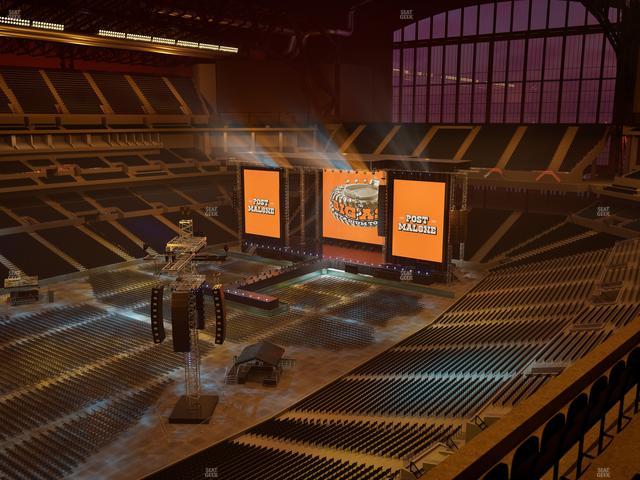 Lucas Oil Stadium - Section 518 Seat View Lucas Oil Stadium - Section 518 Seat View