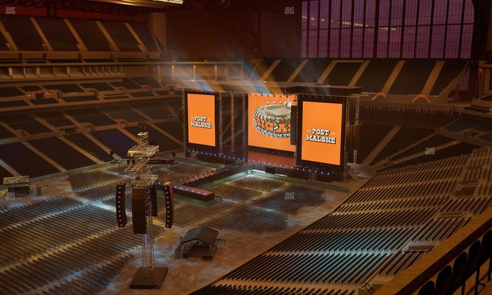 Lucas Oil Stadium - Section 518 Seat View