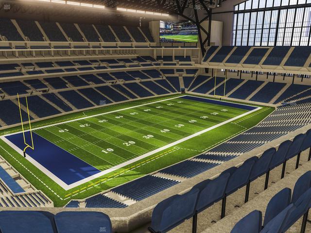 Lucas Oil Stadium - Section 519 Seat View