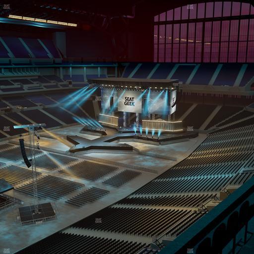 Lucas Oil Stadium - Section 519 Seat View