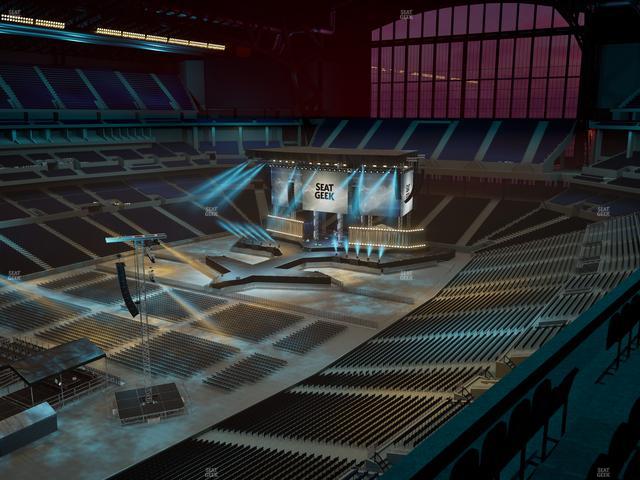 Lucas Oil Stadium - Section 519 Seat View Lucas Oil Stadium - Section 519 Seat View