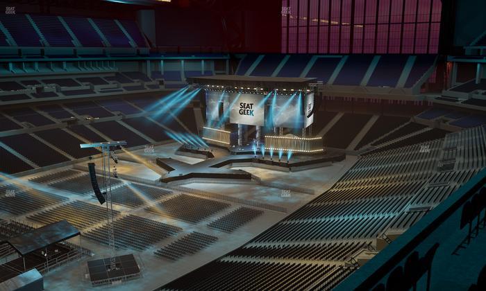 Lucas Oil Stadium - Section 519 Seat View