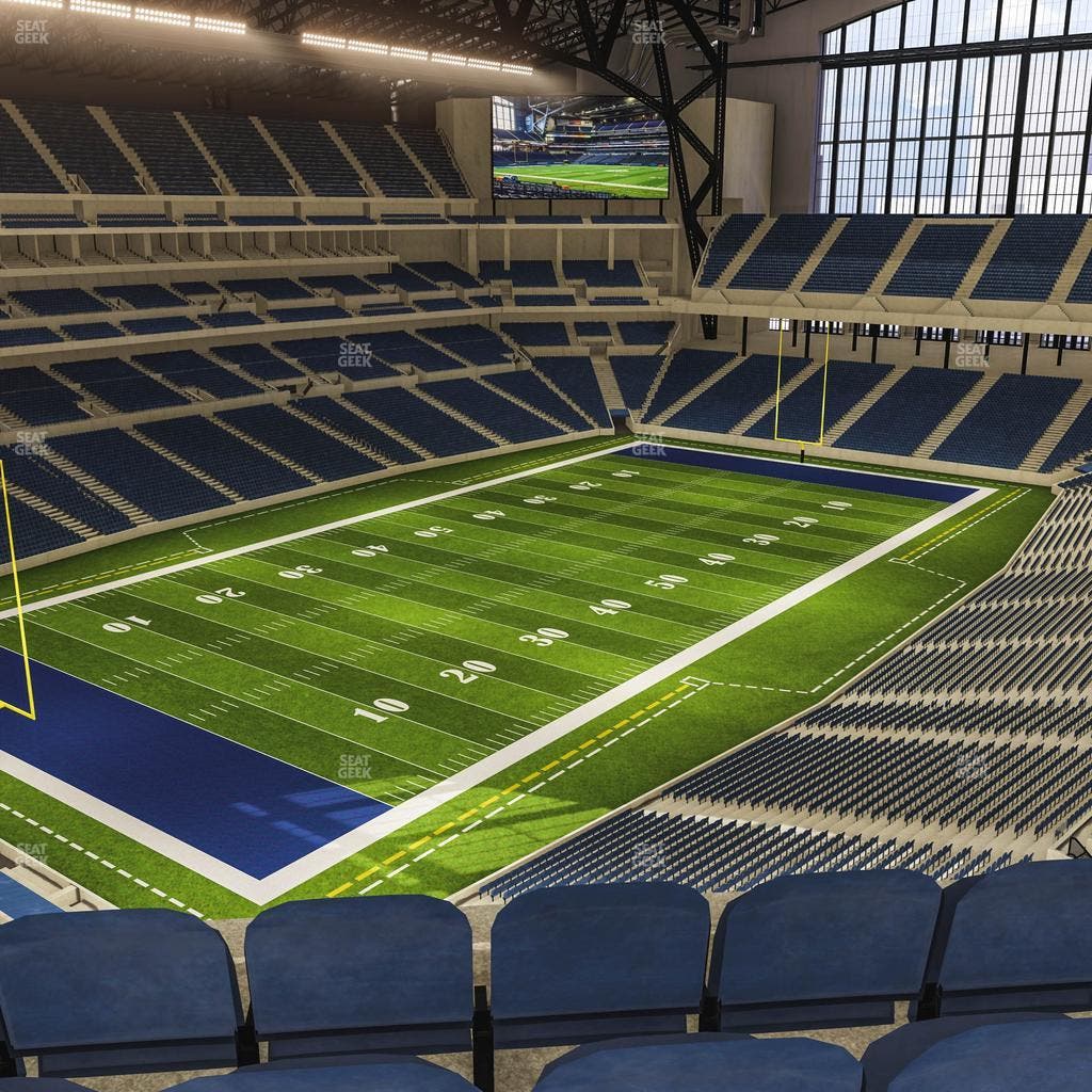 Lucas Oil Stadium - Section 520 Seat View