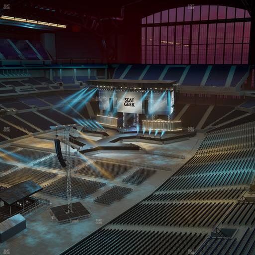 Lucas Oil Stadium - Section 520 Seat View