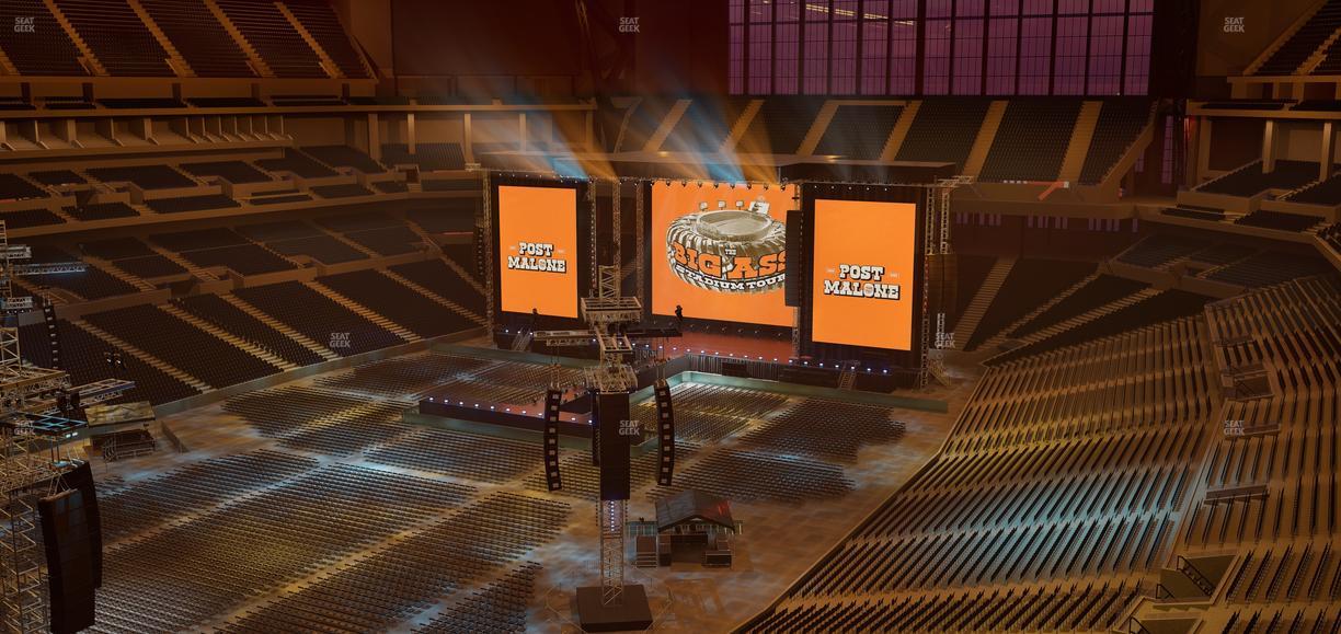 Lucas Oil Stadium - Section 520 Seat View