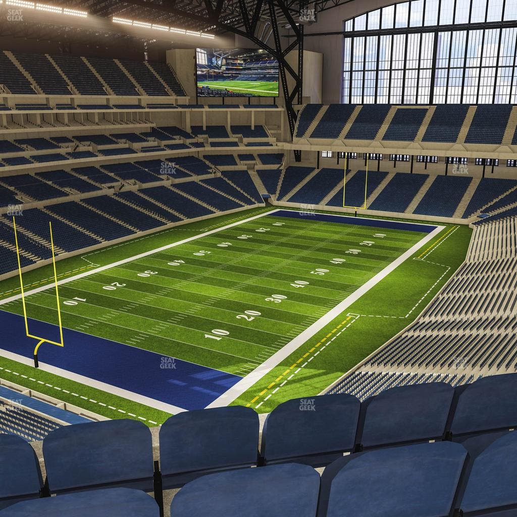Lucas Oil Stadium - Section 522 Seat View