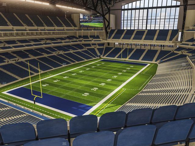 Lucas Oil Stadium - Section 522 Seat View