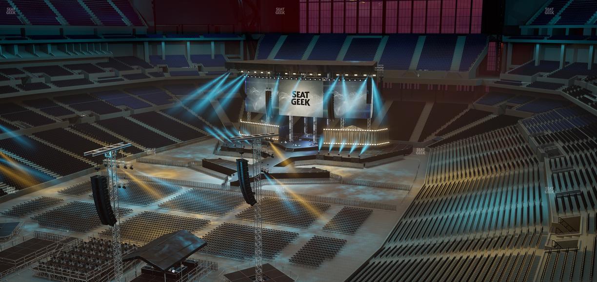 Lucas Oil Stadium - Section 522 Seat View