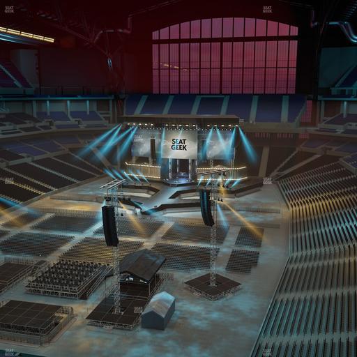 Lucas Oil Stadium - Section 524 Seat View