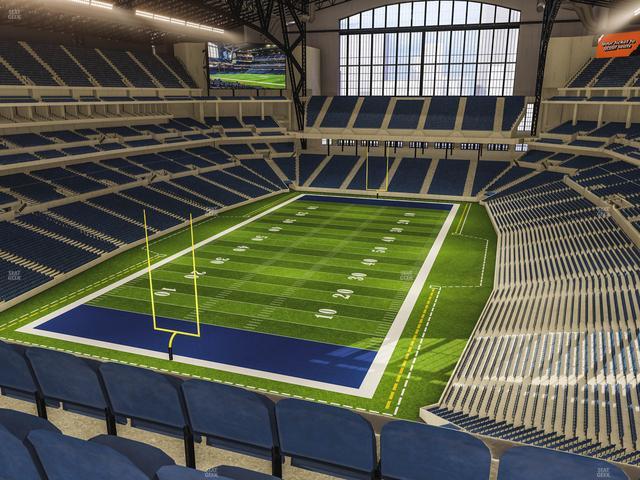 Lucas Oil Stadium - Section 524 Seat View
