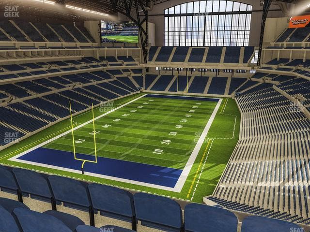 Lucas Oil Stadium - Section 524 Seat View