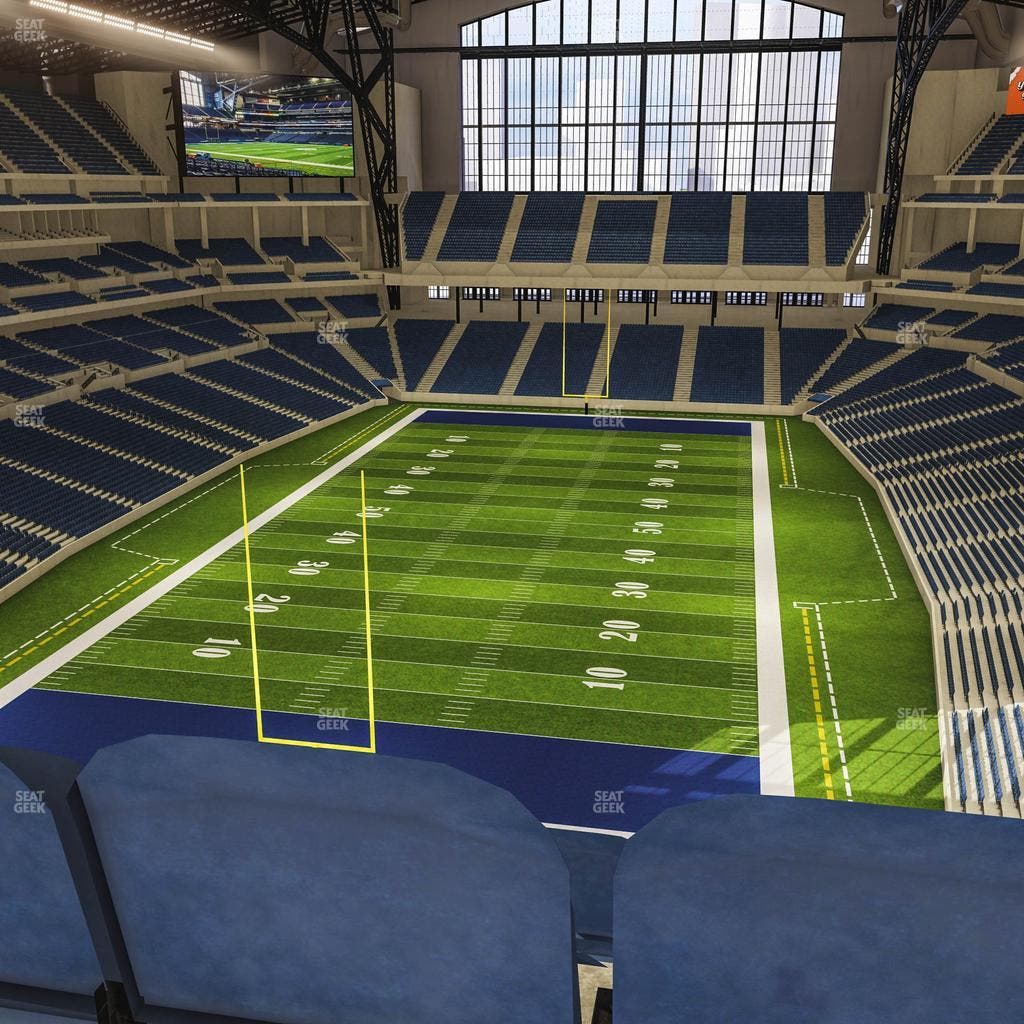 Lucas Oil Stadium - Section 525 Seat View
