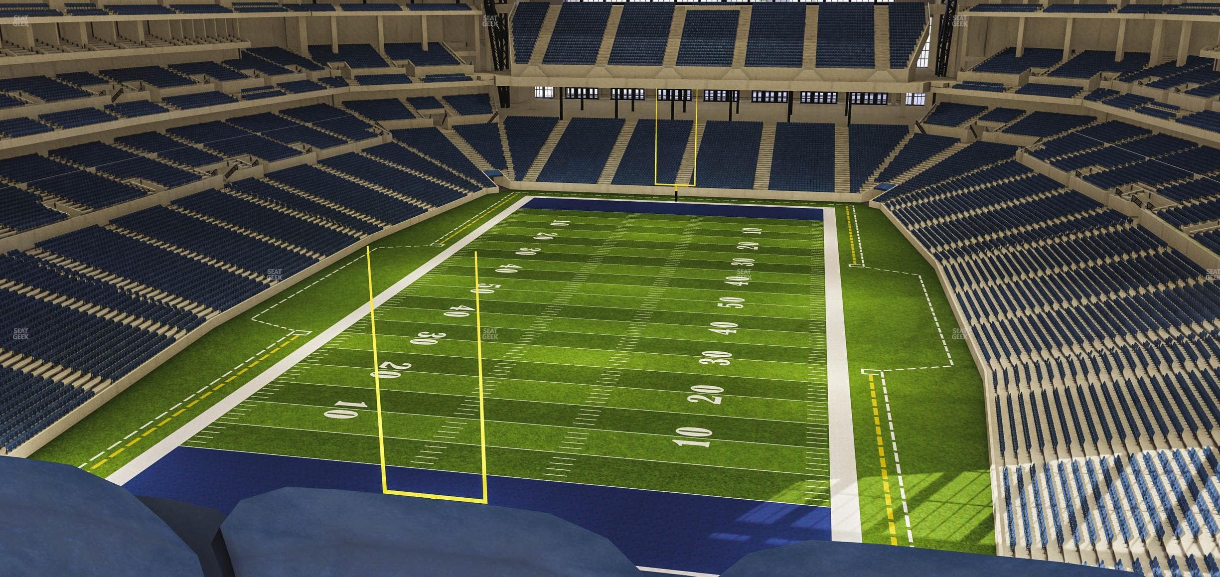 Lucas Oil Stadium - Section 525 Seat View